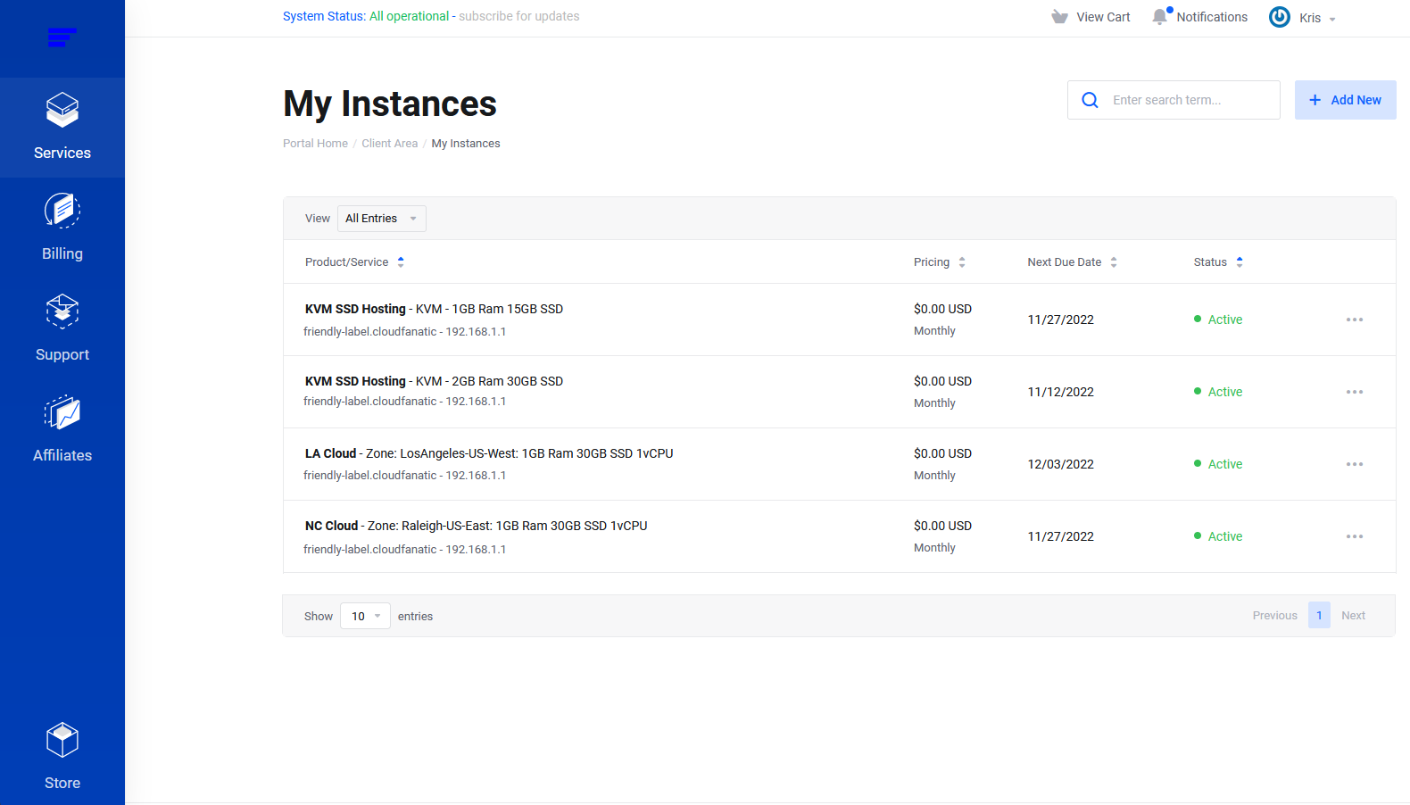 Your Dashboard - Cloudfanatic Knowledge base